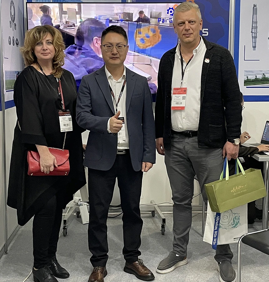 An exhibition for precision gear manufacturer