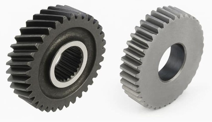 Spur gear and helical gear