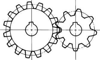 Gear tooth count
