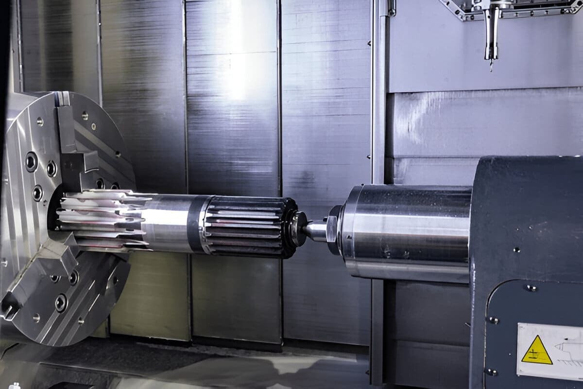 spline shaft machining