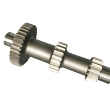 Shaft for VALMET 62 65 68 78 85 86e 88 VALTRA 685 785 16001210 3312018 651210-PAIRGEARS